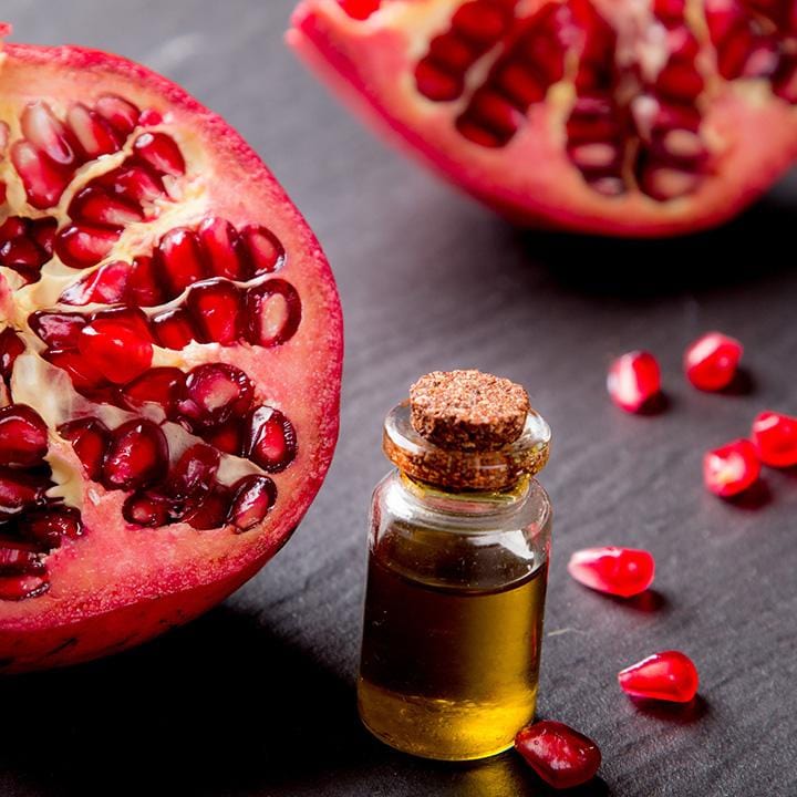 Skincare Benefits of Pomegranate Seed Oil.  ORGANIC 1 Co. Naturally Attractive Skincare. Professional-grade and USDA Certified Organic.  No Pesticides